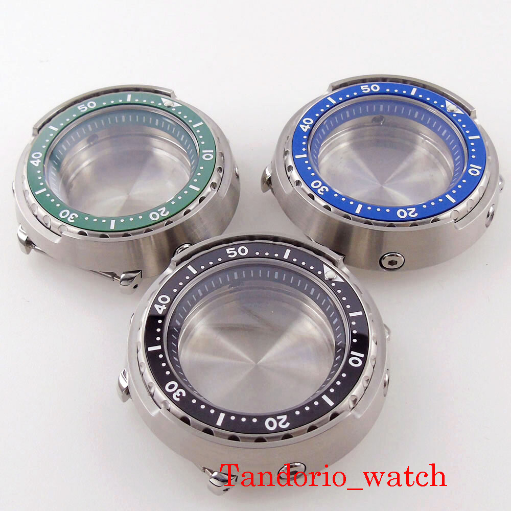 46.5mm For NH35A NH36A SKX007 316L Diving Watch Case Sapphire Glass High Quality