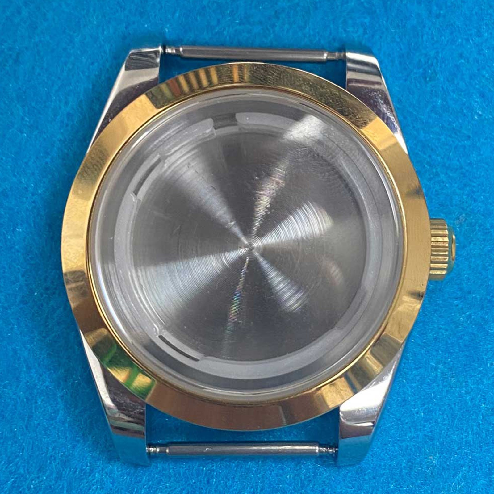 39MM Steel Watch Case Sapphire Glass for8215/8200/821A Mingzhu2813/3804 Movement