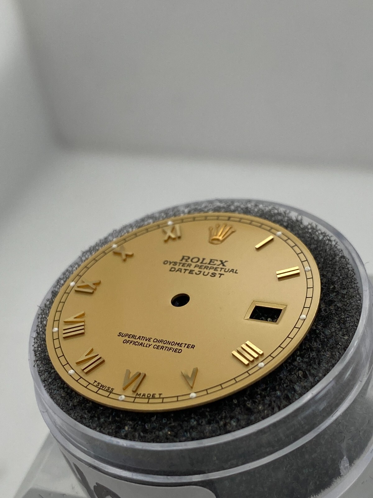 Genuine Rolex Datejust 36mm Dial champagne w/ Gold Roman 16013 16233 116203