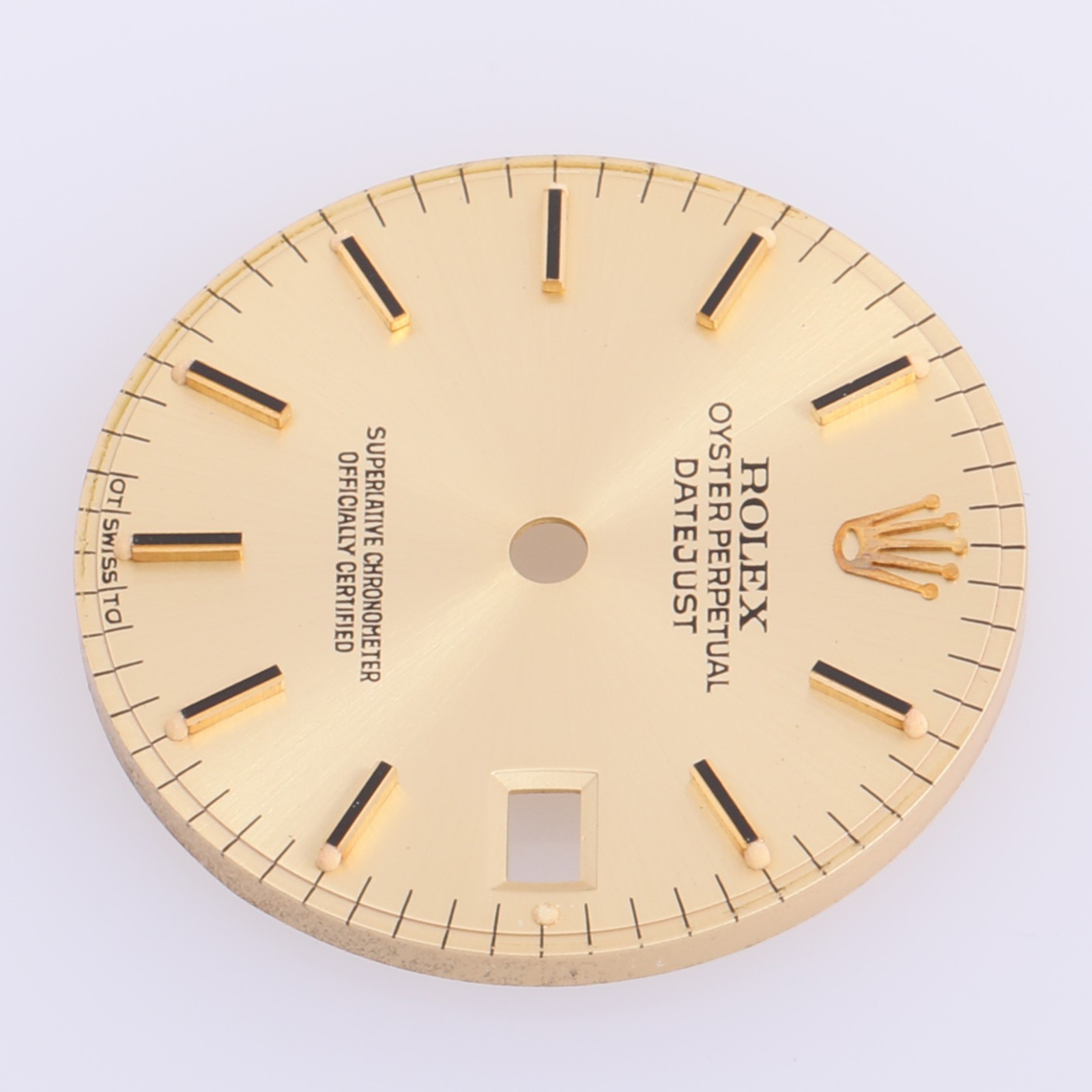 Rolex Lady Datejust 26mm Champagne Stick Dial TSwissT 6917 69173 69178 #J52