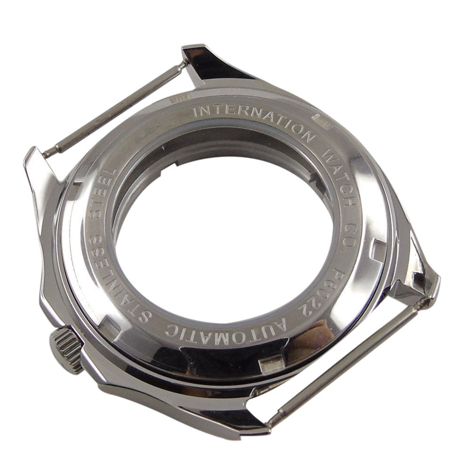 Sapphire Crystal 40mm Stainless Steel Watch Case For ETA 2824 2836 Movement C