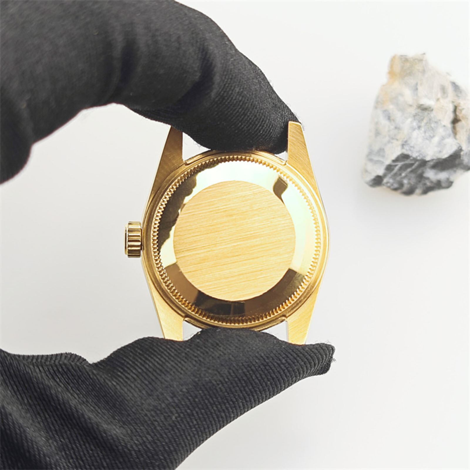 31MM Stainless Steel Sapphire Glass Watch Case for NH05 NH06 Movement Modified