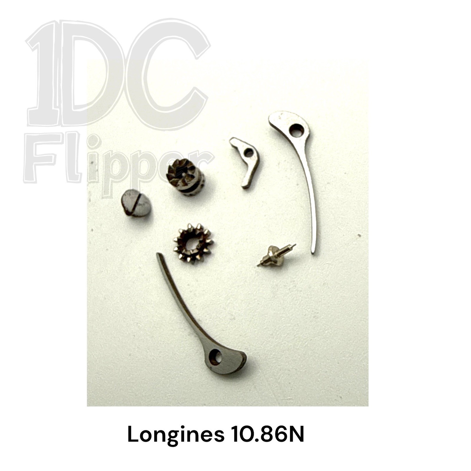 Lot Longines 10.86N Winding & Setting Parts QuickFit VTG NOS Read!