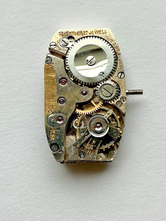 Vintage Michel 640 / Incomplete Watch movement / Runs