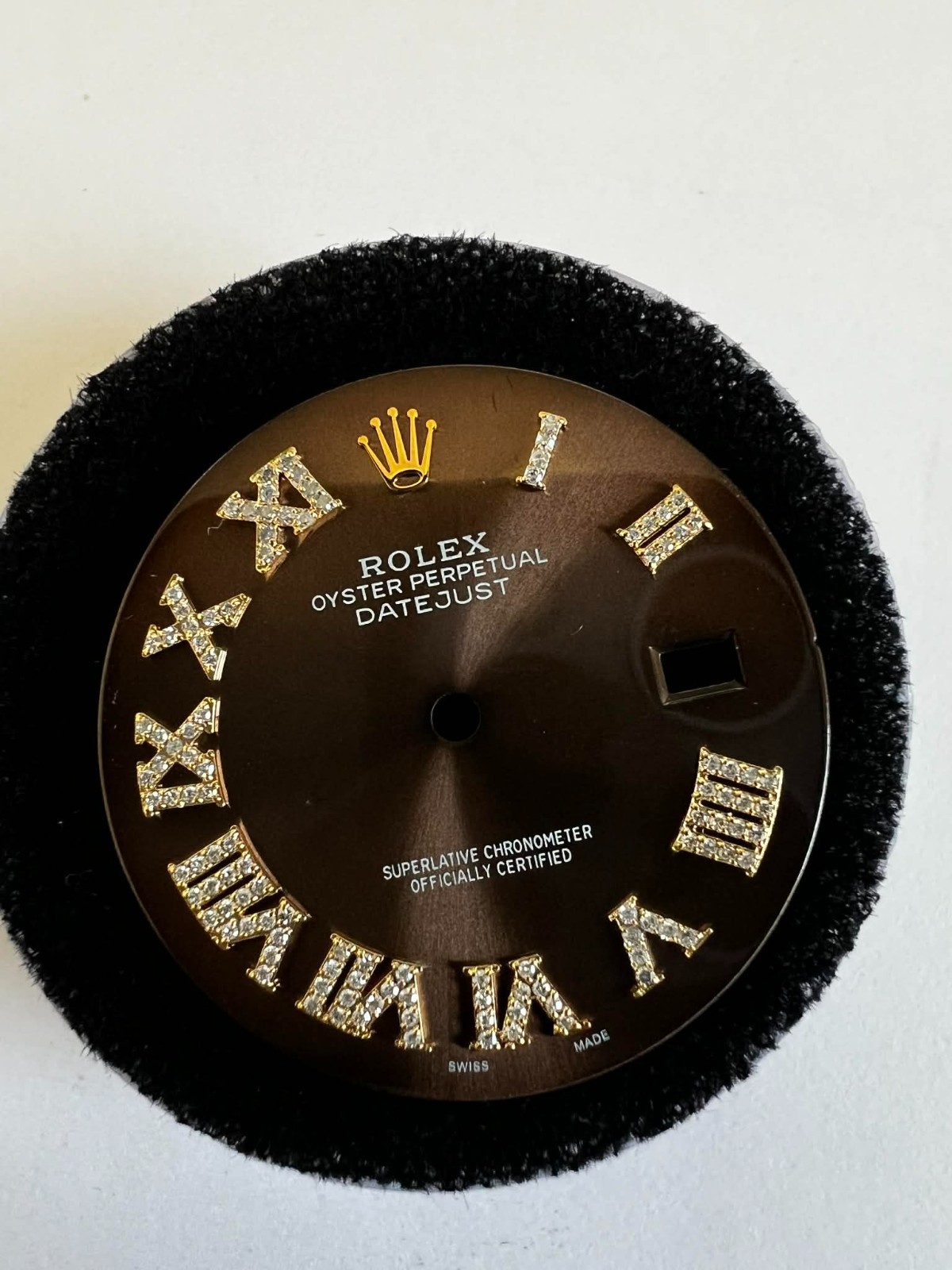 Rolex Datejust 41mm Custom Brown/ Yellow Gold Roman Markers Dial