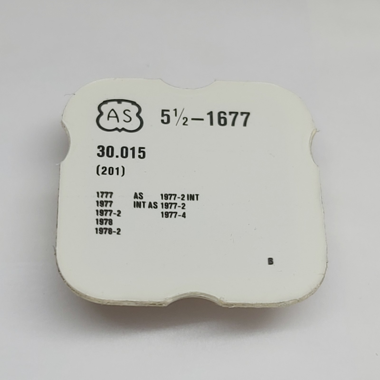 AS 1677 + More – Centre Wheel – 5.5”’ x 6.75”’ (AC298)