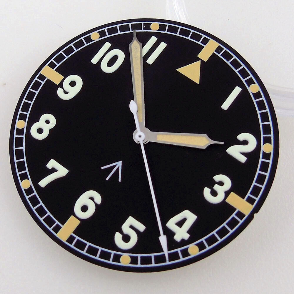 33.5mm Sterile Watch Dial Face Fit Automaitc NH35A NH36A ETA2824 PT5000 Luminous