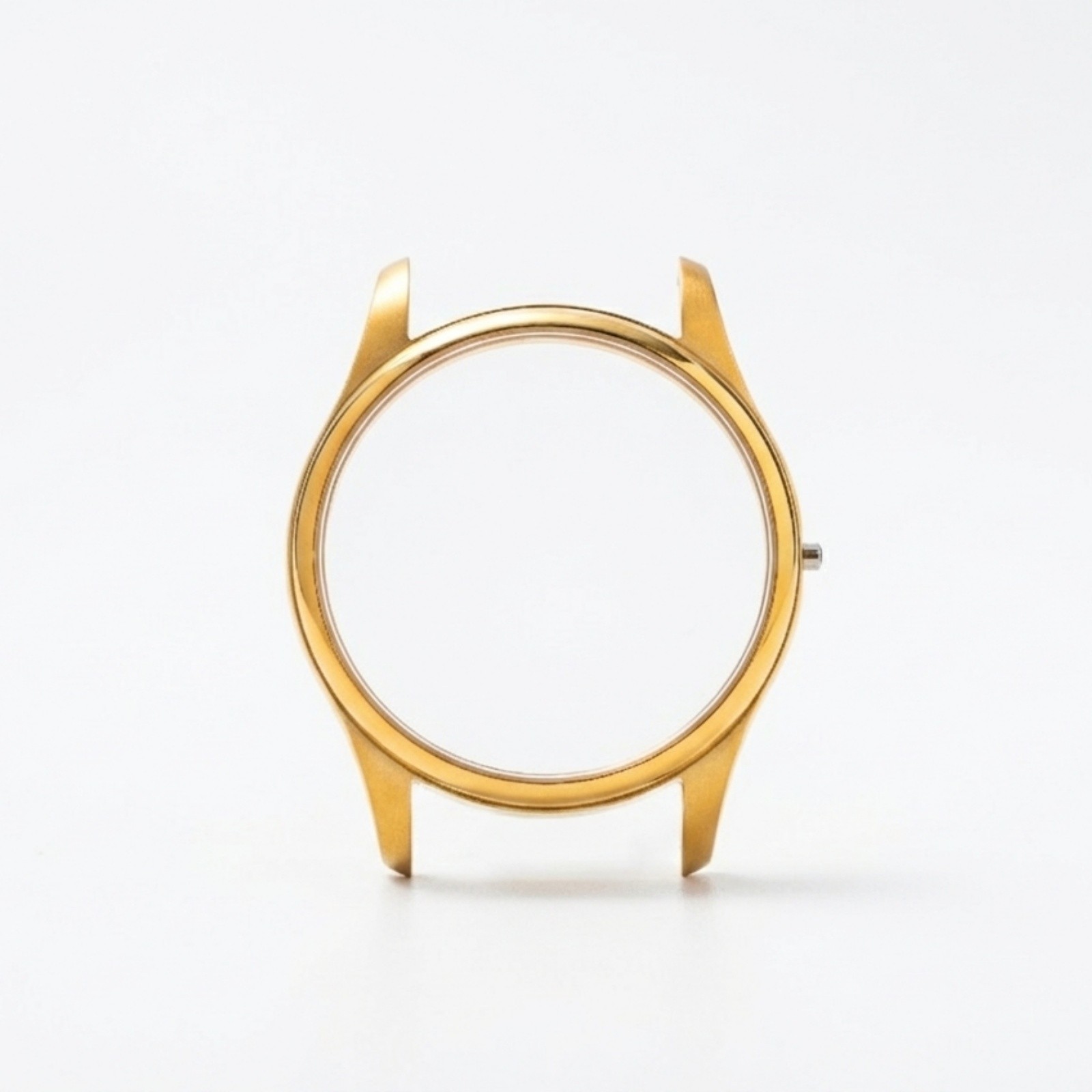 41mm glass Gold Watch Case back cover waterproof ring for 2035 Movement
