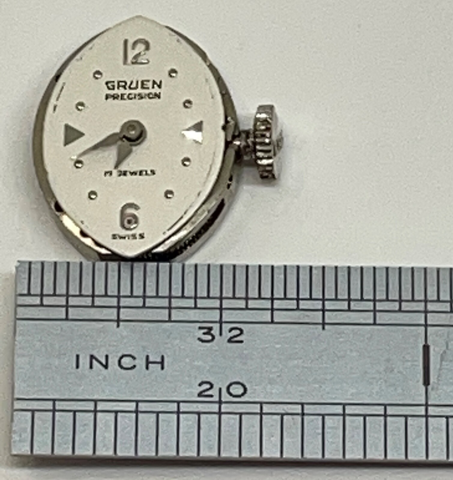 GRUEN PRECISION 294 R MOVEMENT 17 Jewels Runs