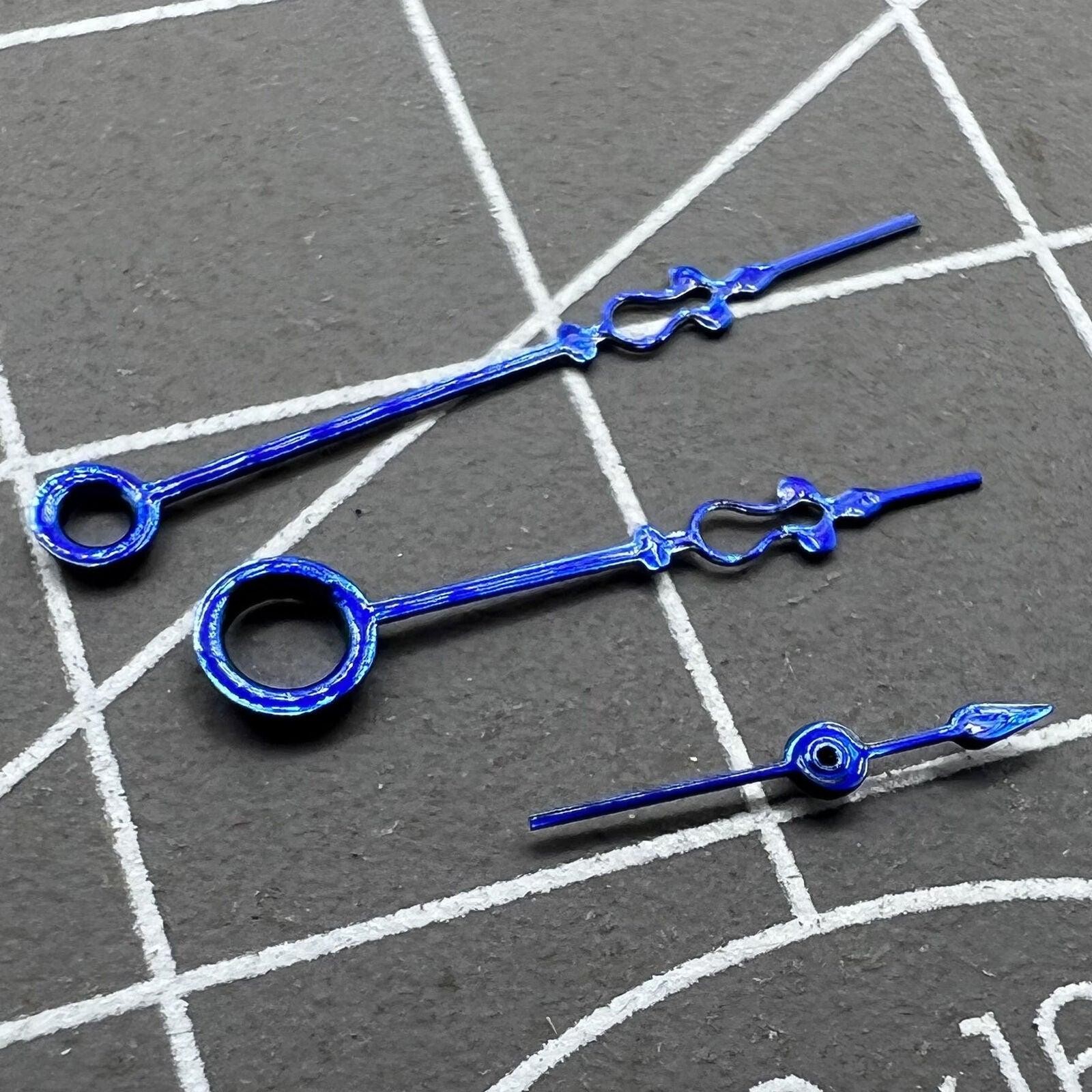 Blue Floral Watch Hands for Seagull ST3600/ST3621/ETA6497/ETA6498 Movement