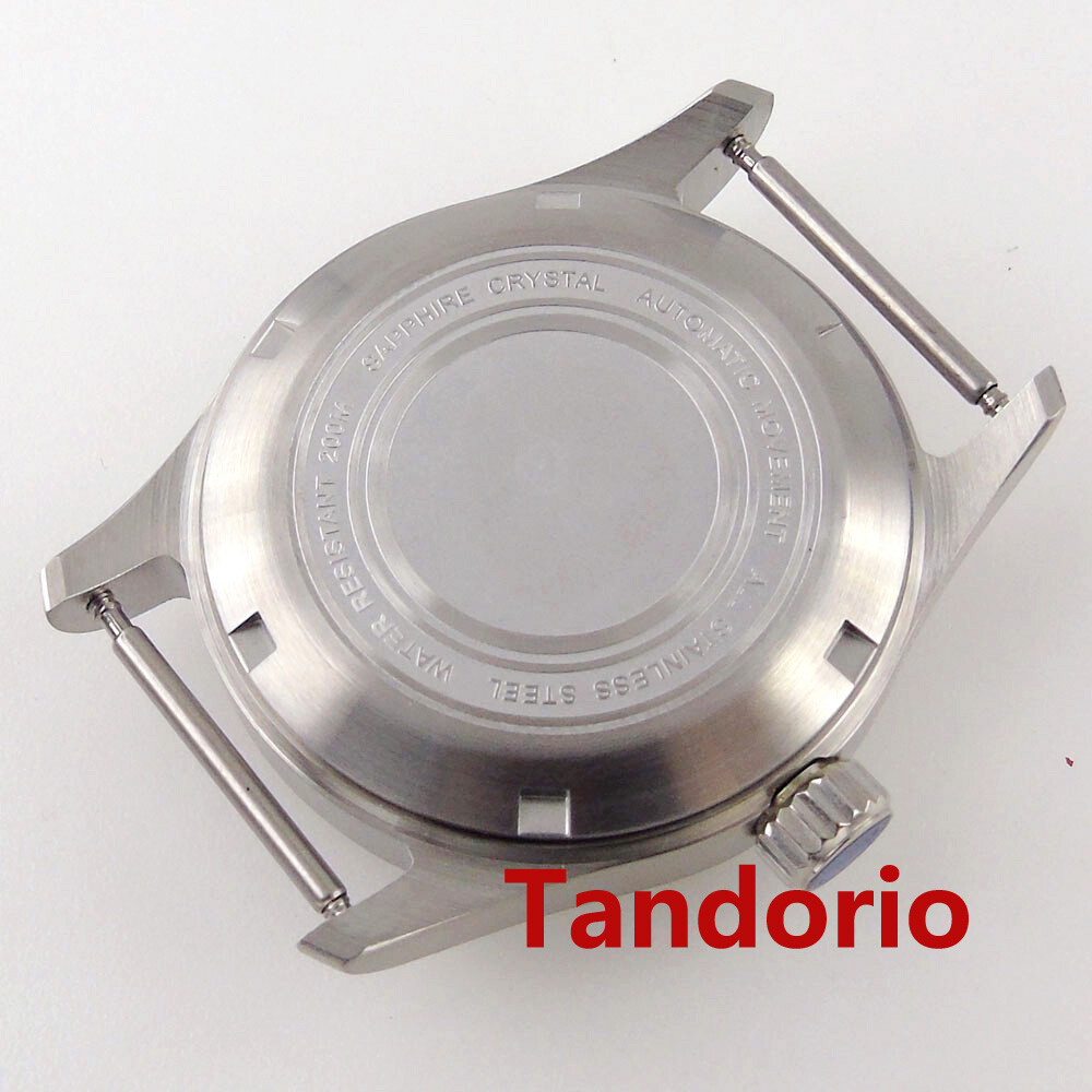 36mm Pilot Sapphire 20ATM Diving Watch Case Japan NH34A NH35A NH36A 2824 Aviator
