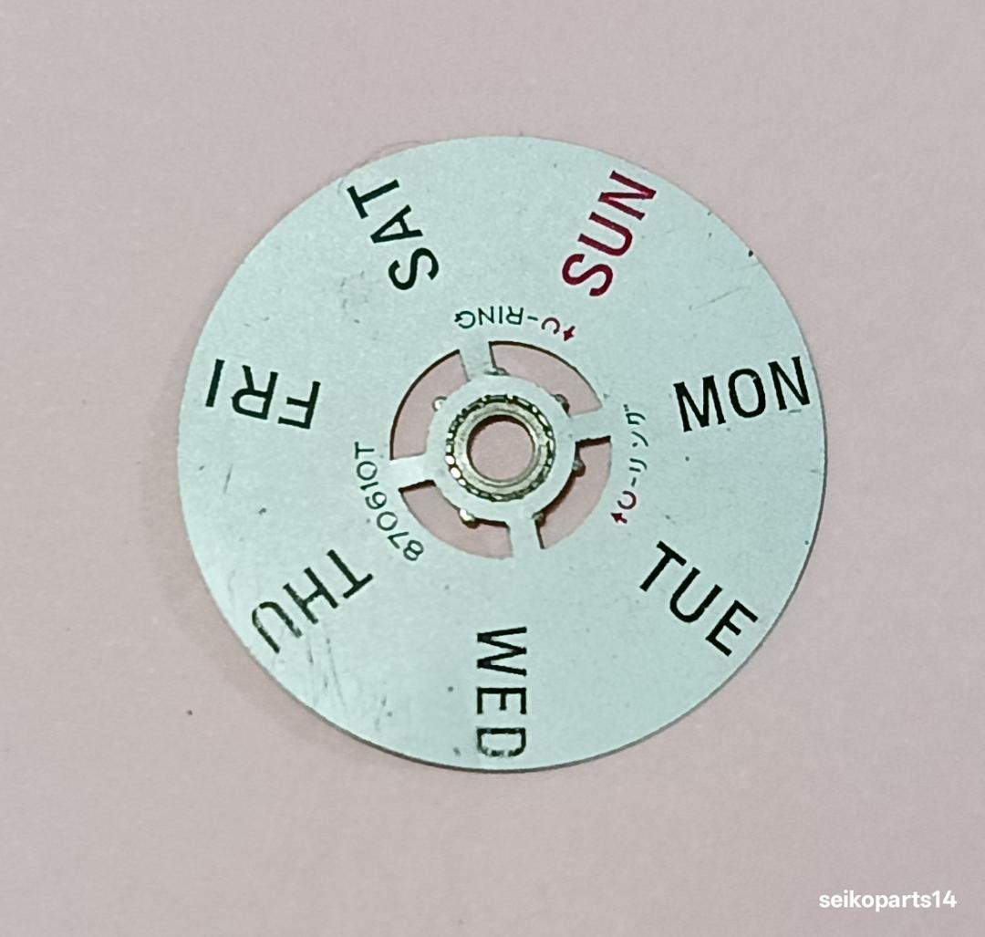 870610 Genuine Original Day Dial Seiko Mov’t No. 6106 A/B & 6119 A/B