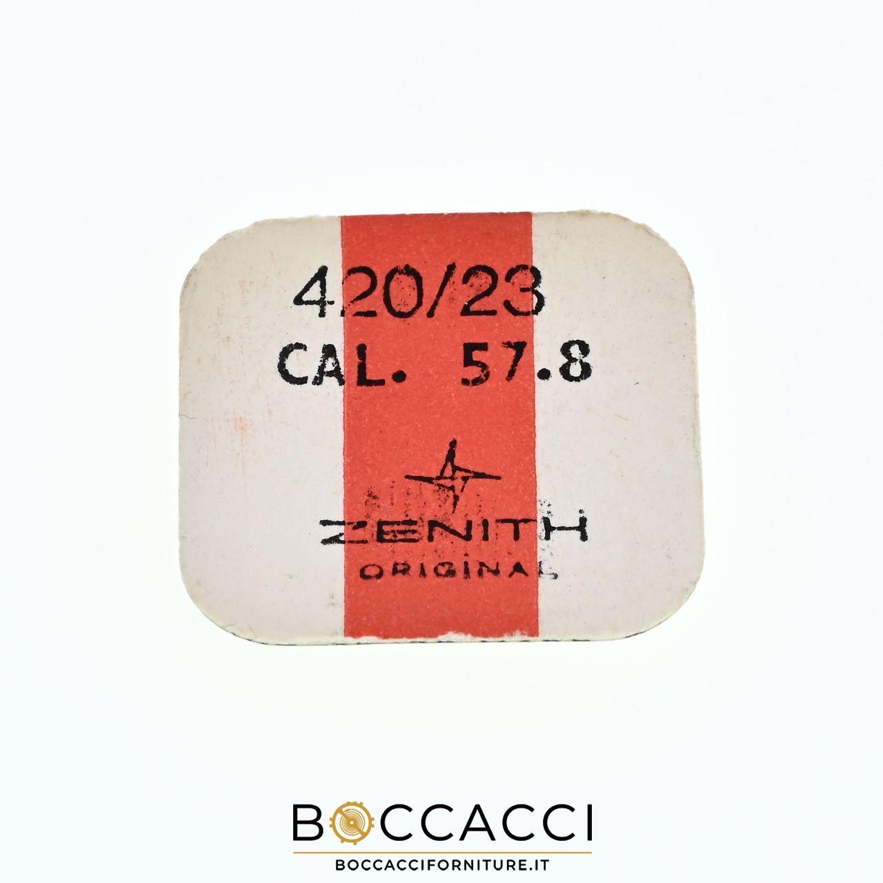 ZENITH 57.8 Crown Wheel Full Set Cod. 420/23 Calib: 57.8 Refer: 420/23 (IN BL…