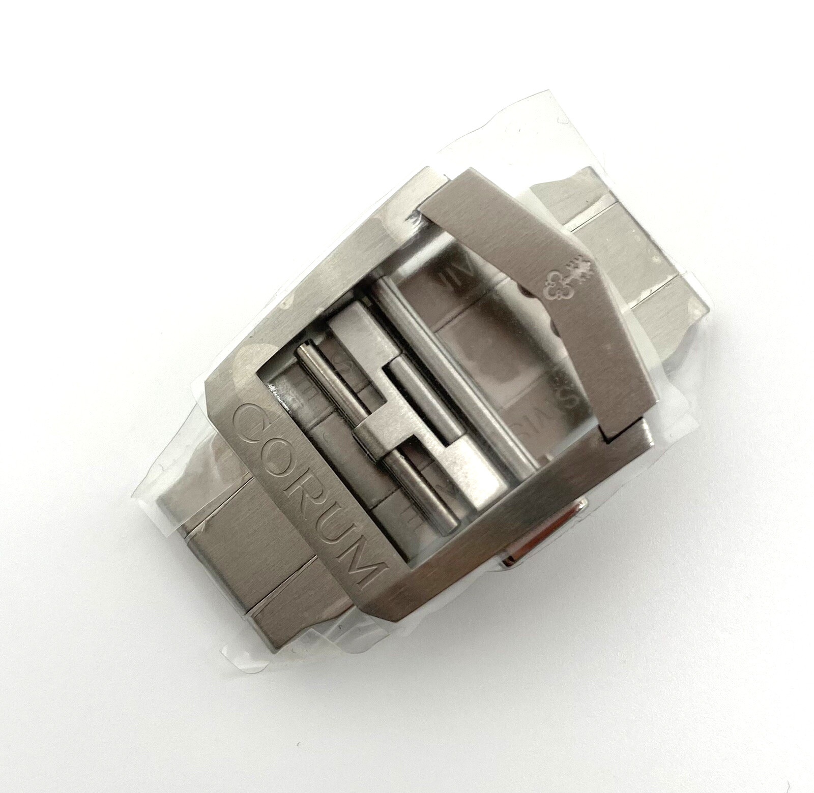Authentic New Corum Admiral Cup 18mm Stainless Steel Deployment Buckle OEM