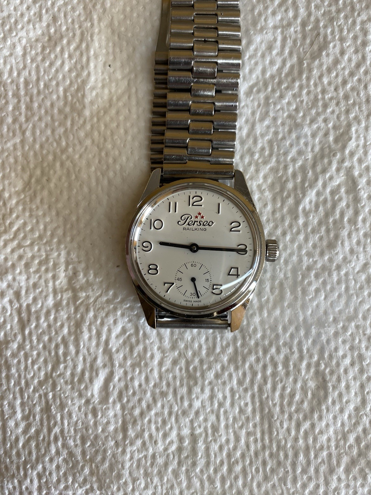 orologio da polso Perseo Railking Revisionato €160,00 Sped €10,00 Assegnato