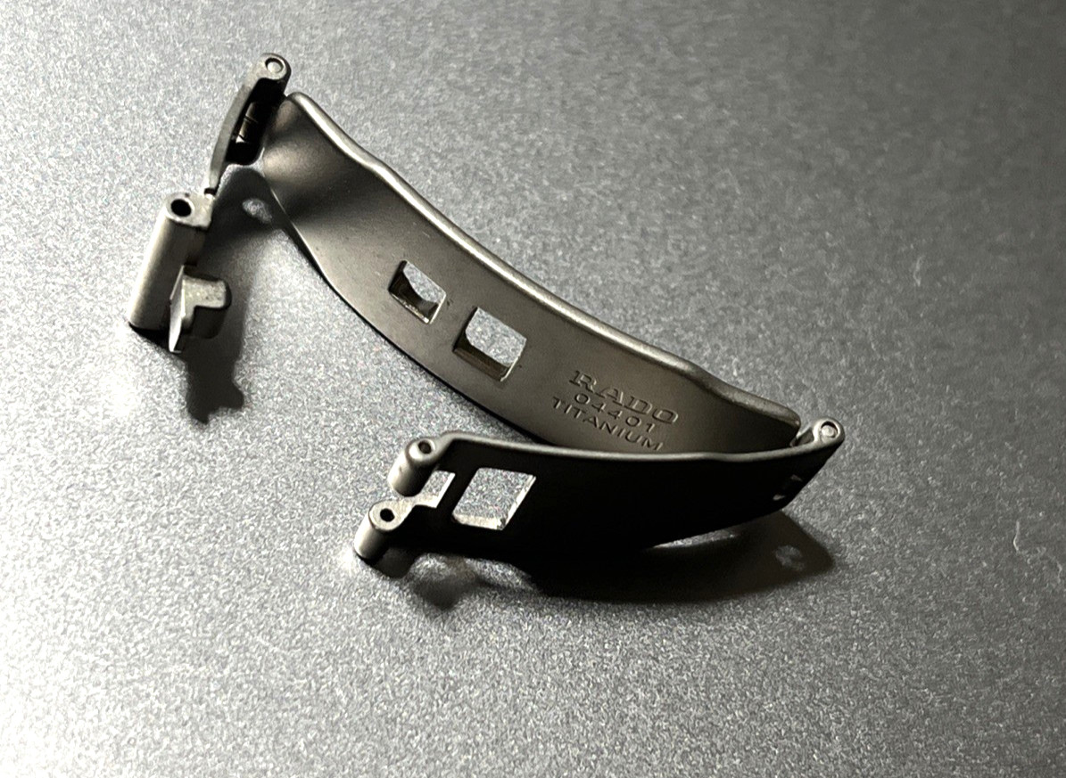 RADO Women Watch Clasp Buckle Double Inner Folding 12 mm Titanium Ref. 04401 OEM