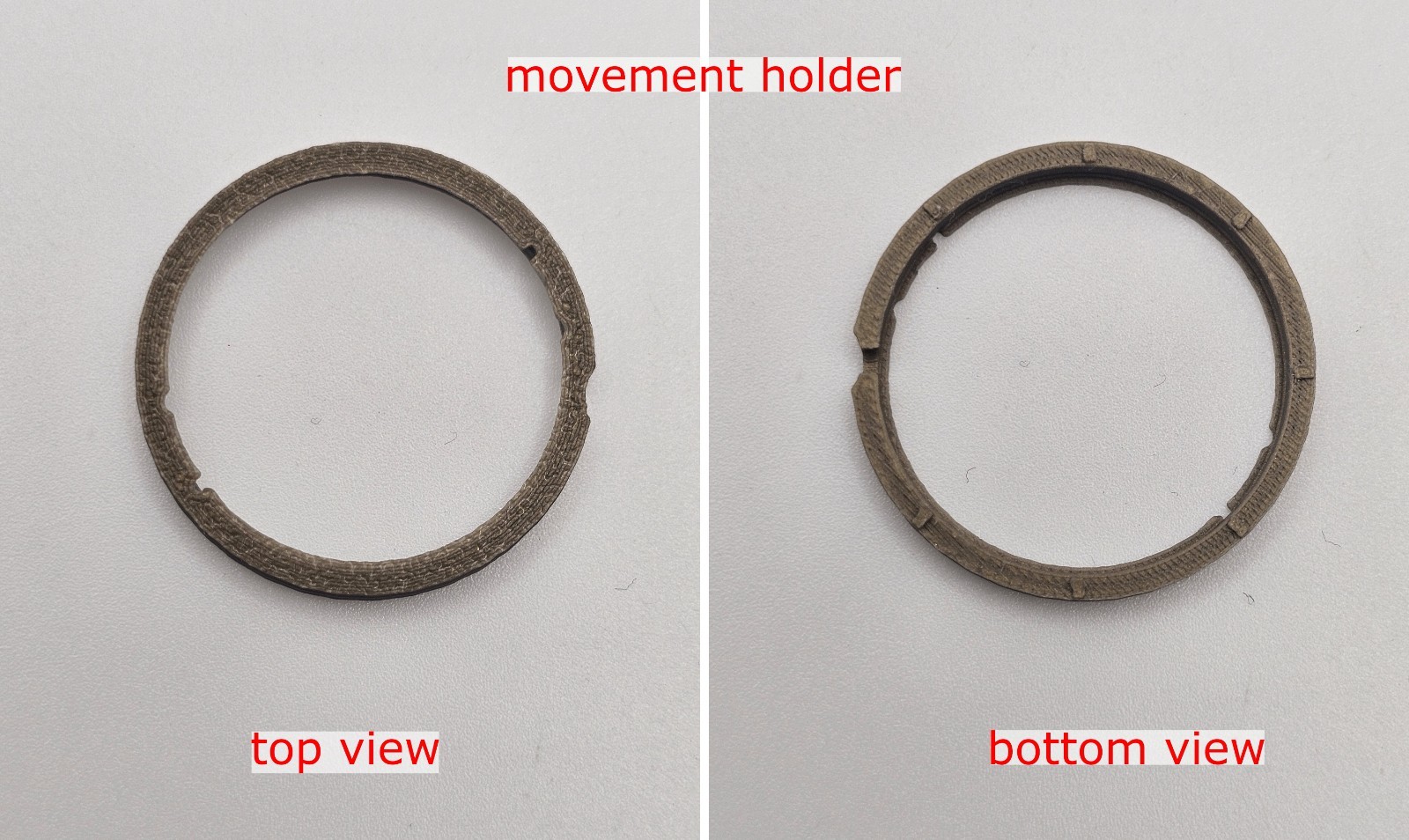 ETA 2824 to NH35 case adapter kit (for ETA or No-Date Seiko dial)