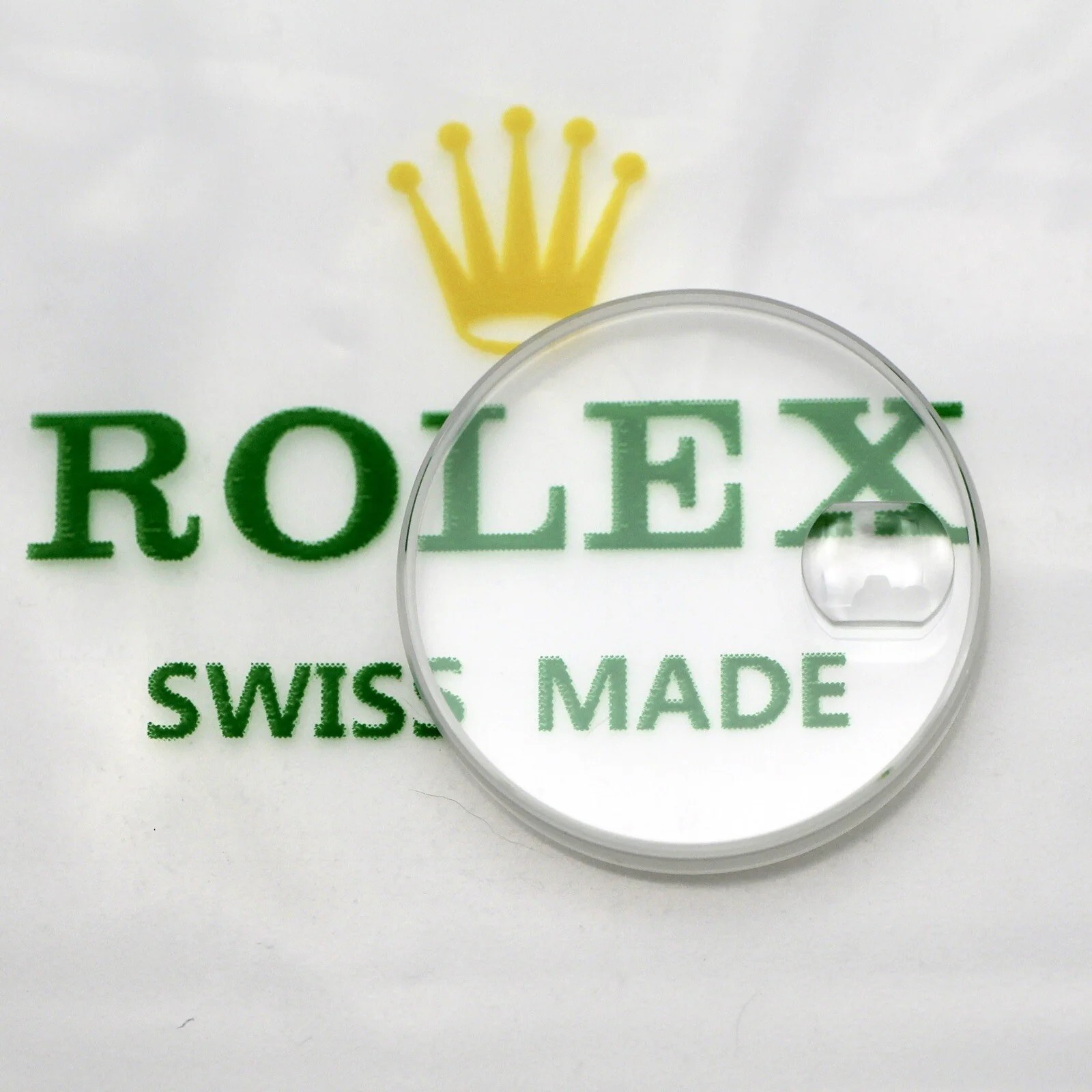 Rolex Sapphire Crystal 25- 7037 Sapphire Glass LOGO Lady 28mm 279174 279xxx