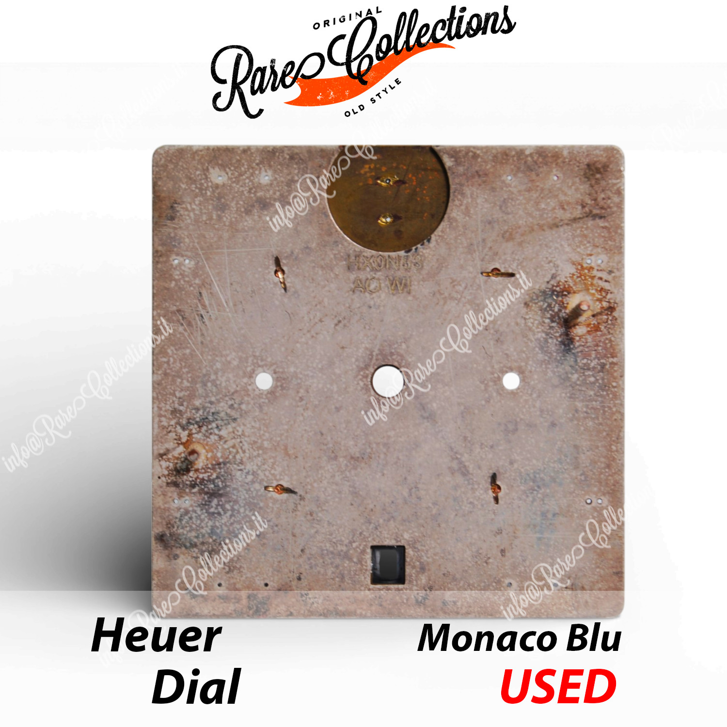 Heuer Monaco dial Ref 1133b used for (code dial CAW211P 1133b)