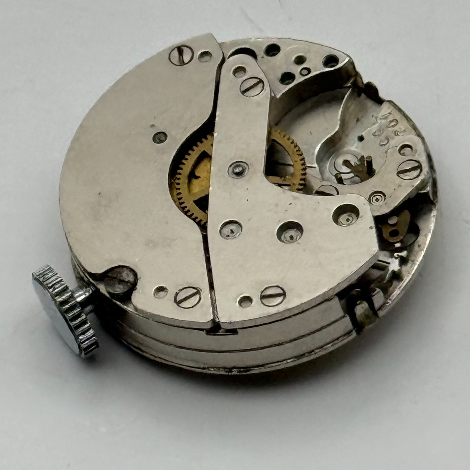 Smiths Cal 201 Watch Movement Great Britain Manual Wind Parts Repair 19.3mm