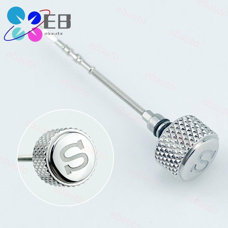 Silver Knurled Crown Mod Parts Polished Finish For NH35/36 SKX007/009 7S26 6R15