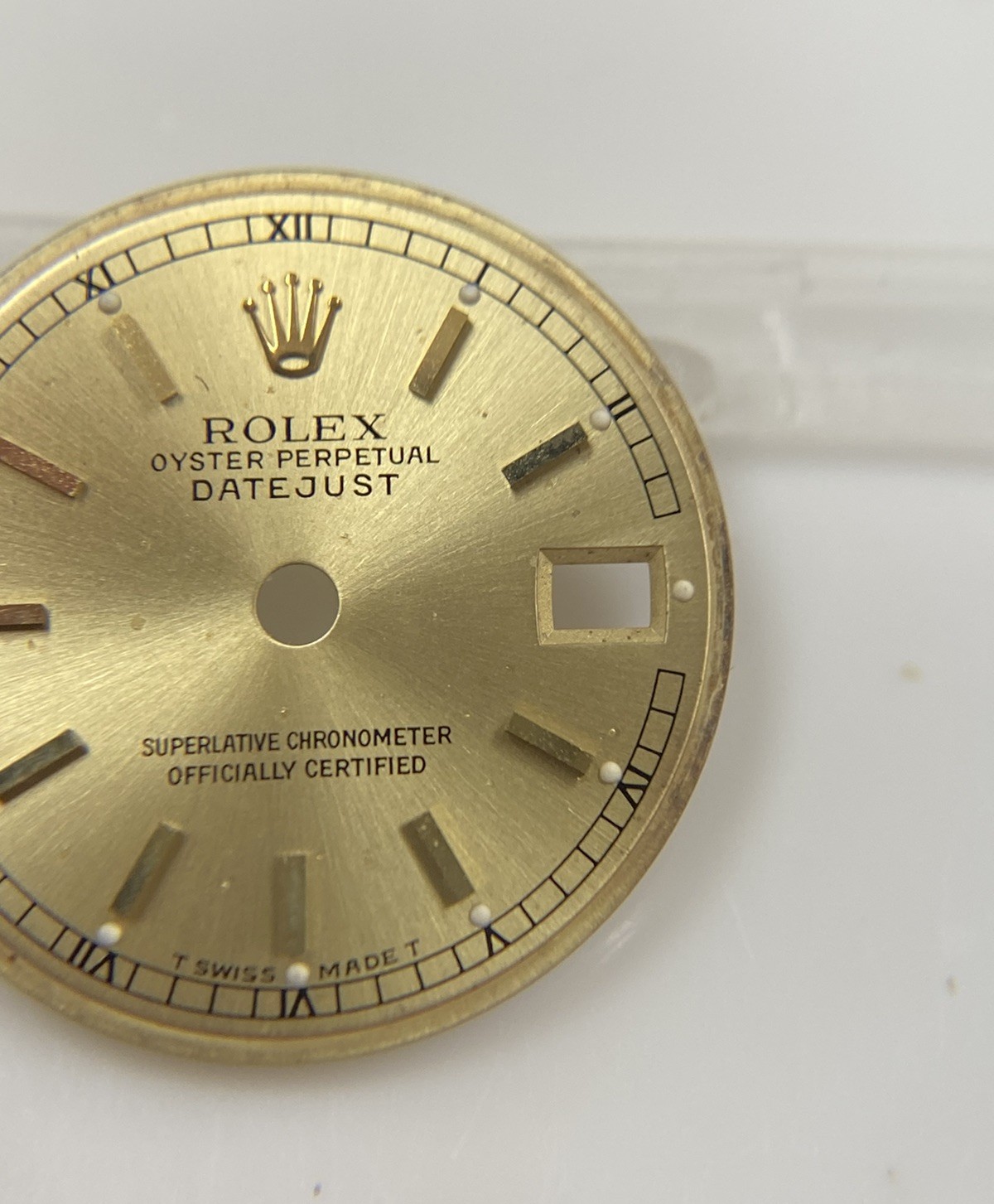 Genuine Rolex 26mm Ladies Datejust 6917 Cal. 2030/2035 Gold Roman Dial
