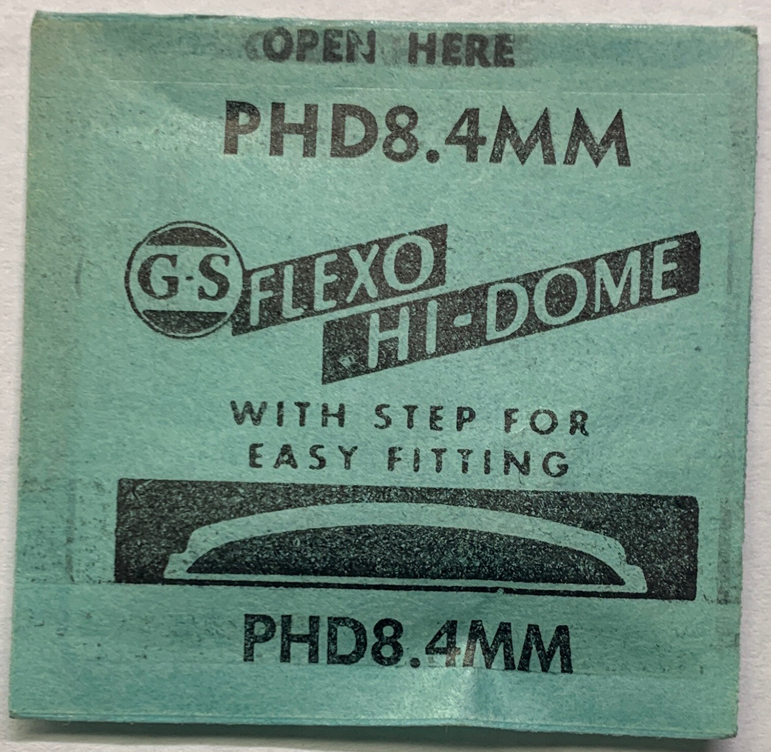 Original NOS G-S “PHD” Wristwatch Crystals Many – Variations Available!