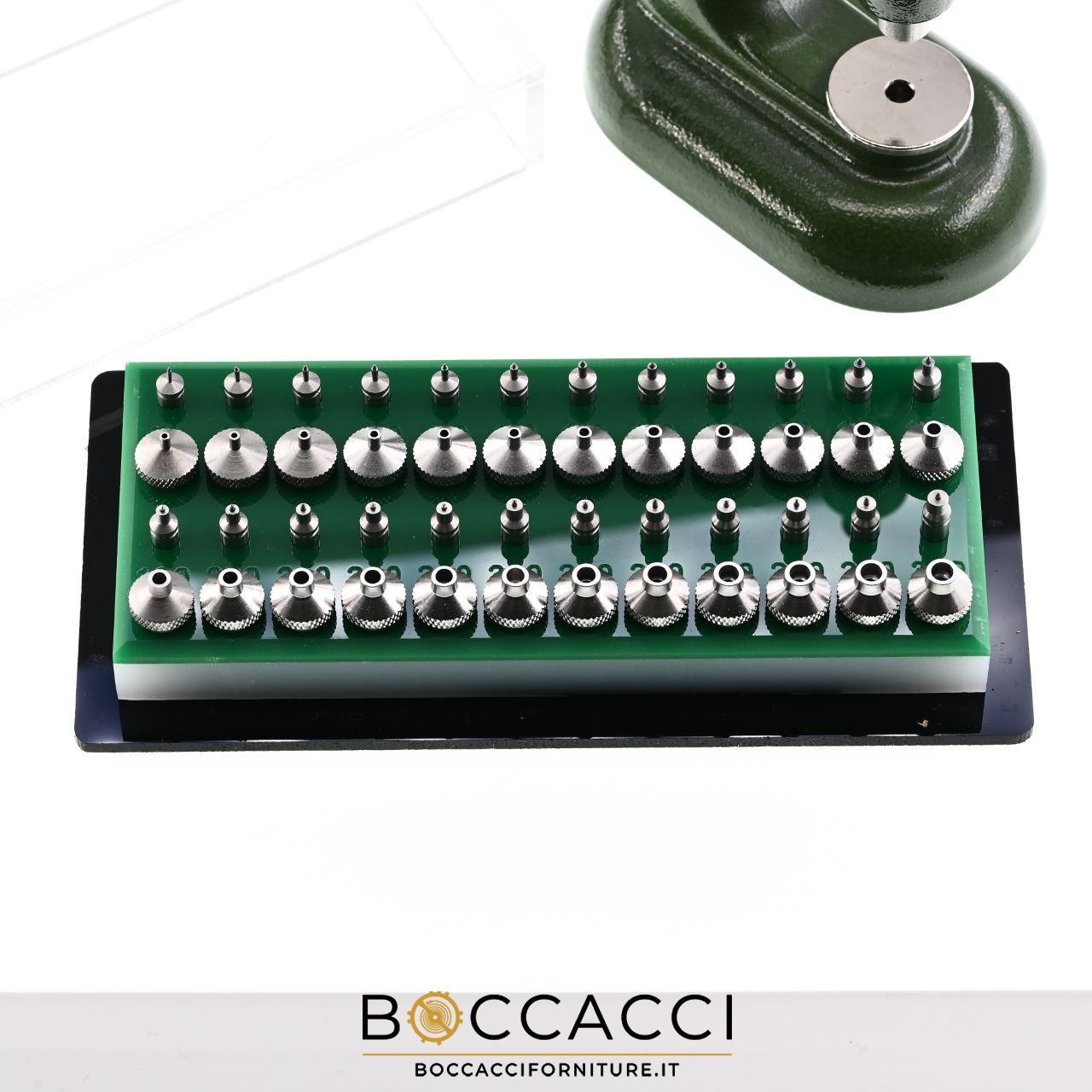 GENERIC Tool for Removing or Placing Stones, With Set of Dowels of Various M…