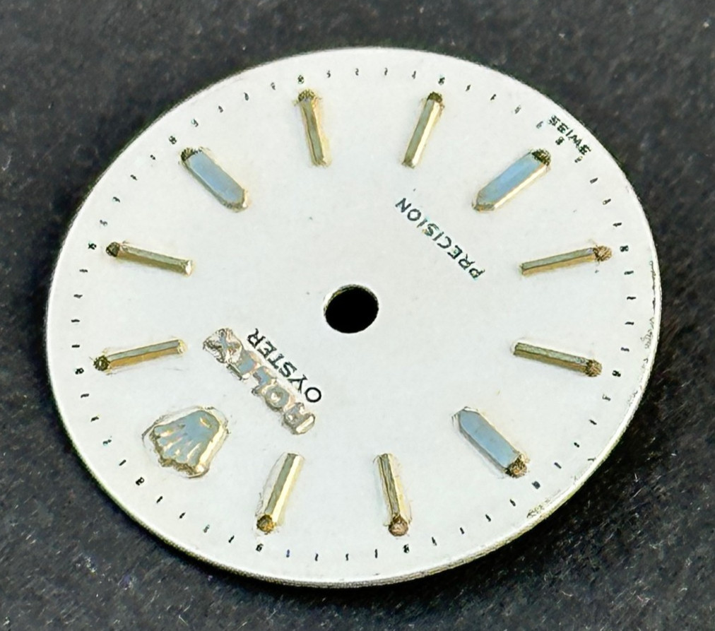 Vintage Rolex Oyster Precision Ladies Watch Dial For 6410 No Date