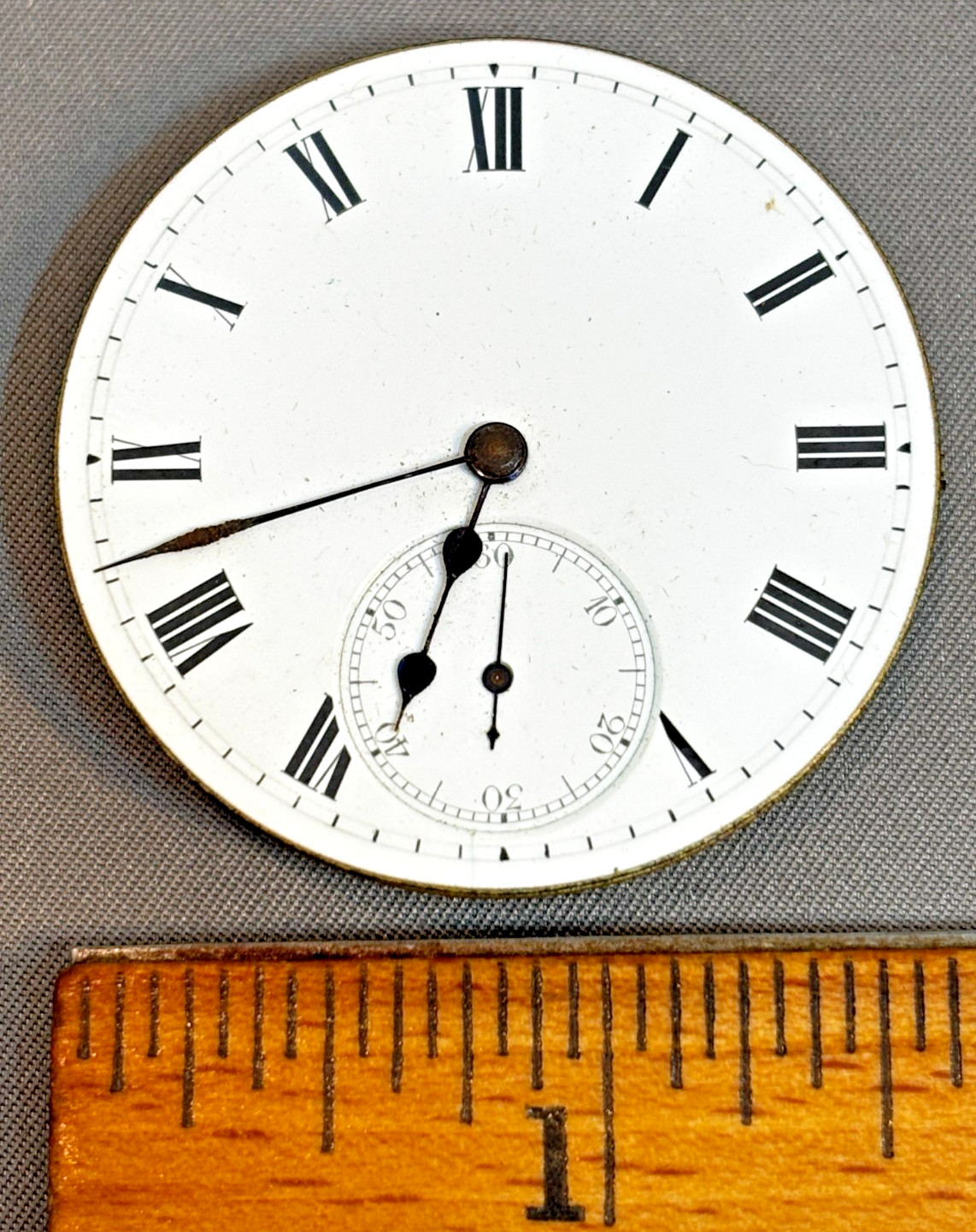 Antique English Lever Pocket Watch Movement Wright & Craighead for Restoration