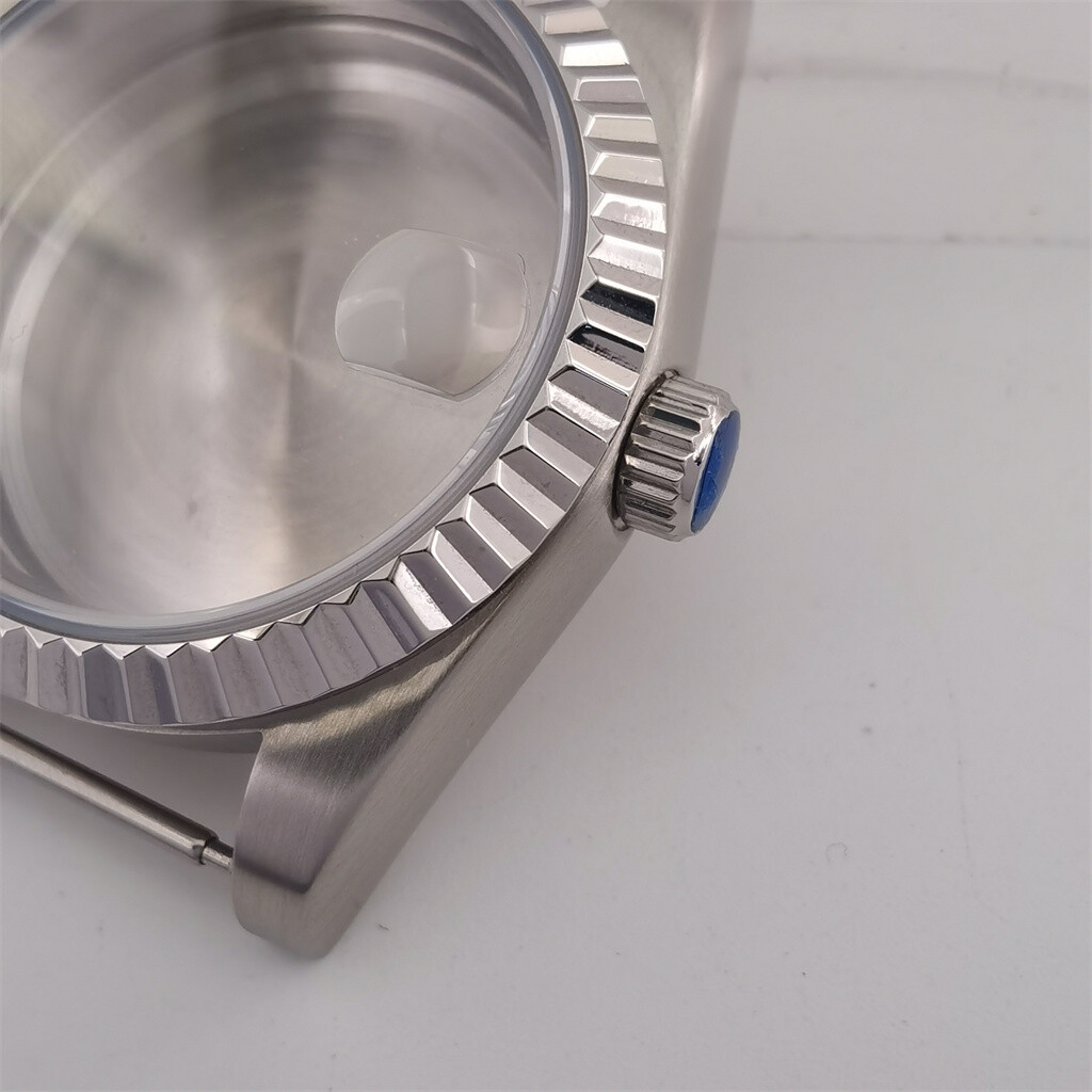 36mm 39mm Frosted watch case fit NH34 NH35 NH36 PT5000 ETA 2824/2836 Miyota 8215