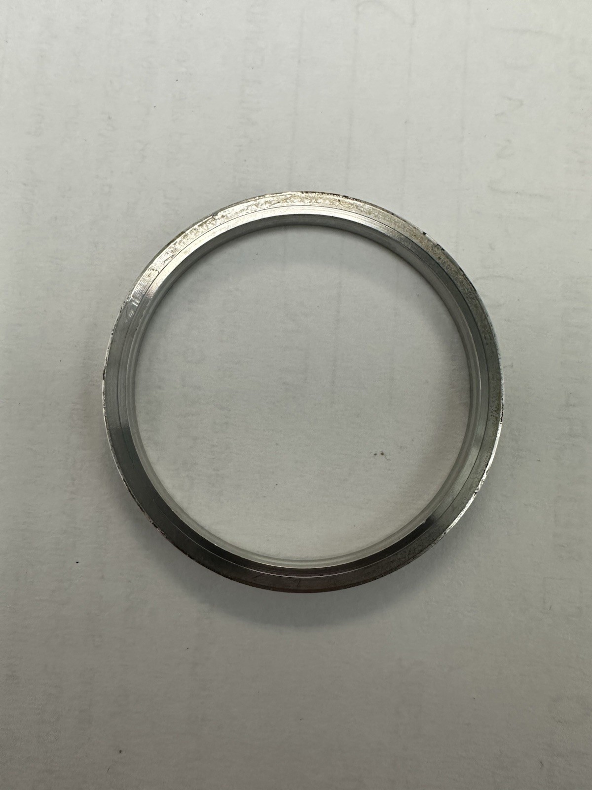 Genuine S/Steel Plain Dome ROLEX Bezel for Ref. 116200 in Excellent Condition