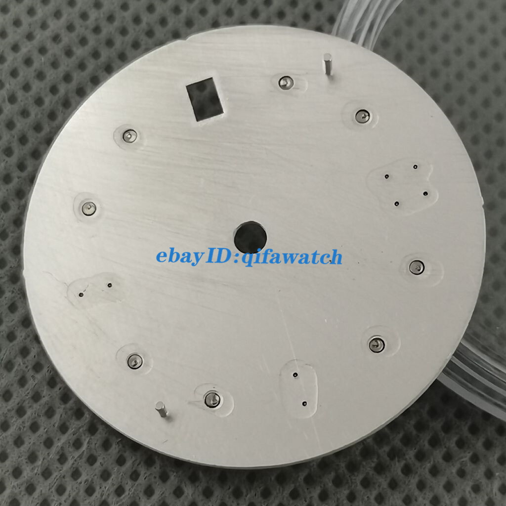 31mm Black Blue Green Watch Dial Fit NH35 NH36 Automatic Movement