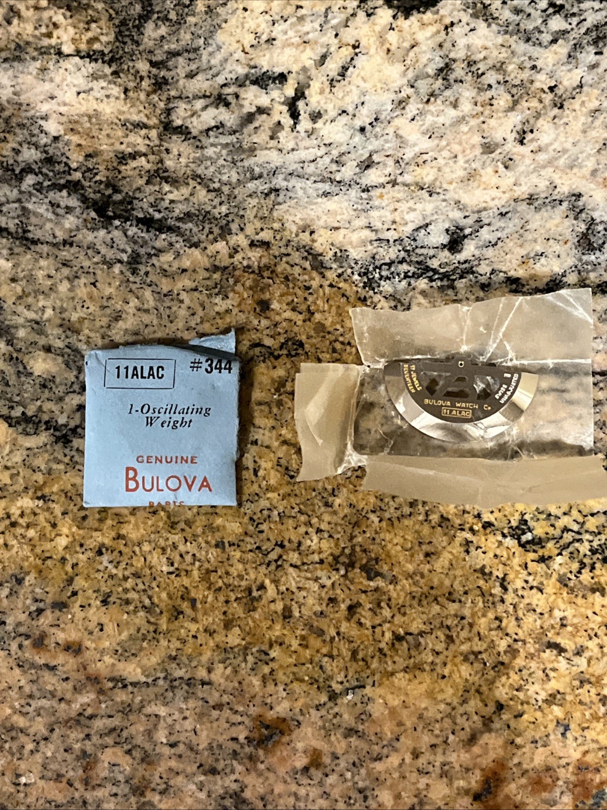 Bulova Cal 11ALAC Part 344 Used Oscillating Weight