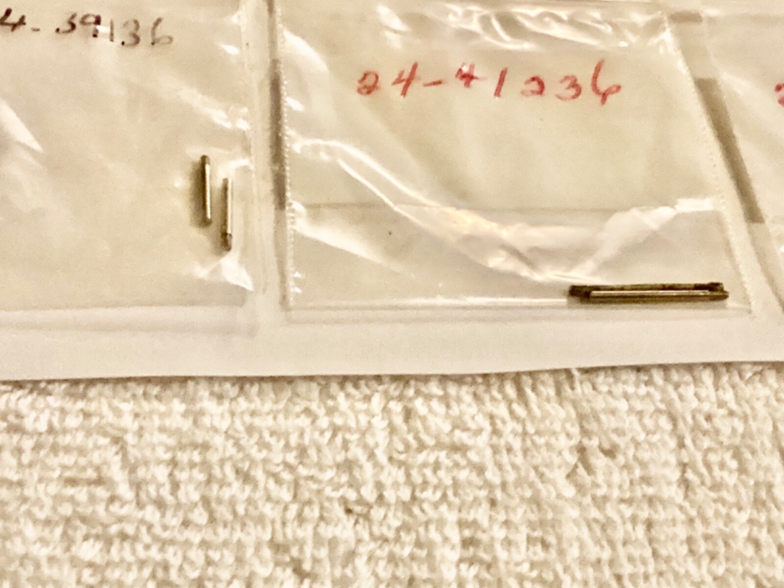 watch band pins unkown parts some with numbers