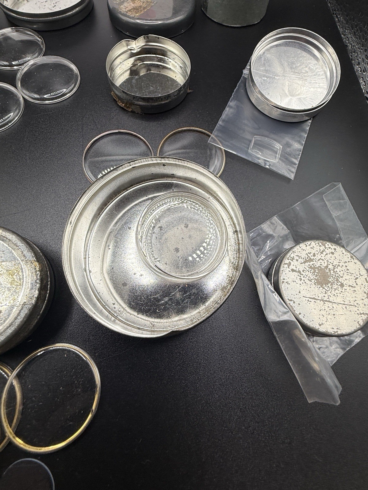 Lot #20 VTG Watch Crystals NOS Pocket & Wrist Watch Mixed Estate Watchmaker