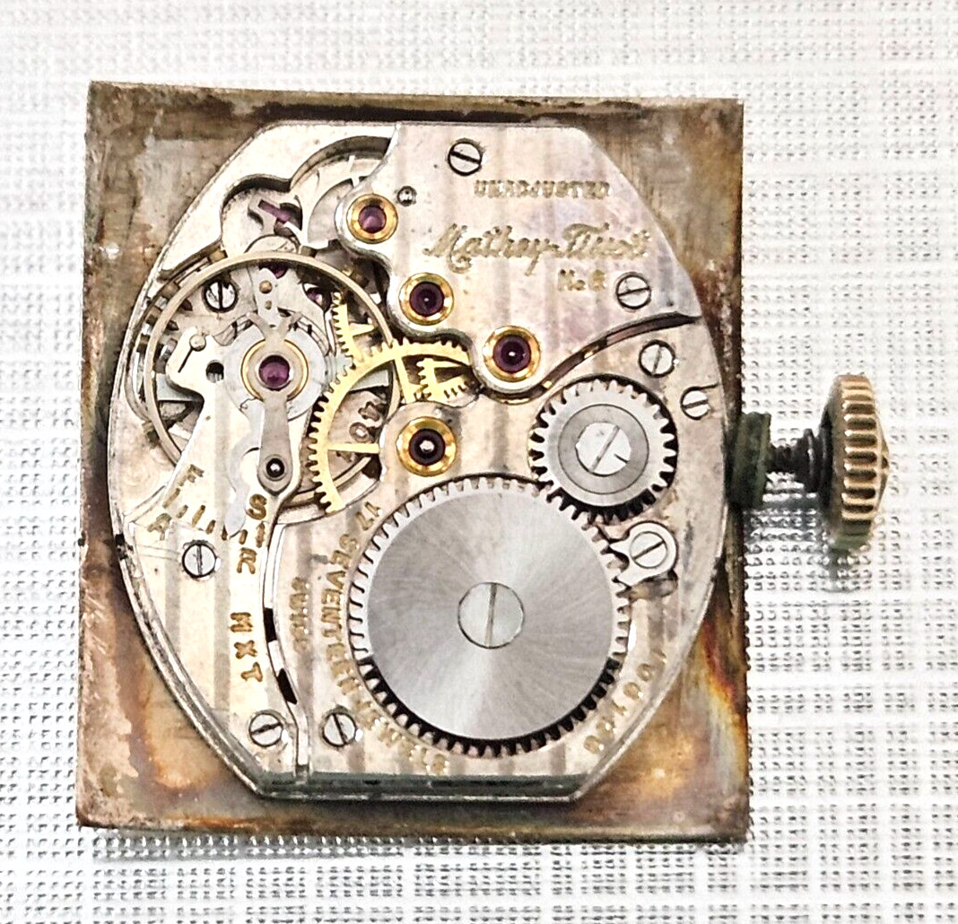 MATHEY-TISSOT 17J MXT SWISS WATCH MOVEMENT (GOOD BALANCE) LOT.114