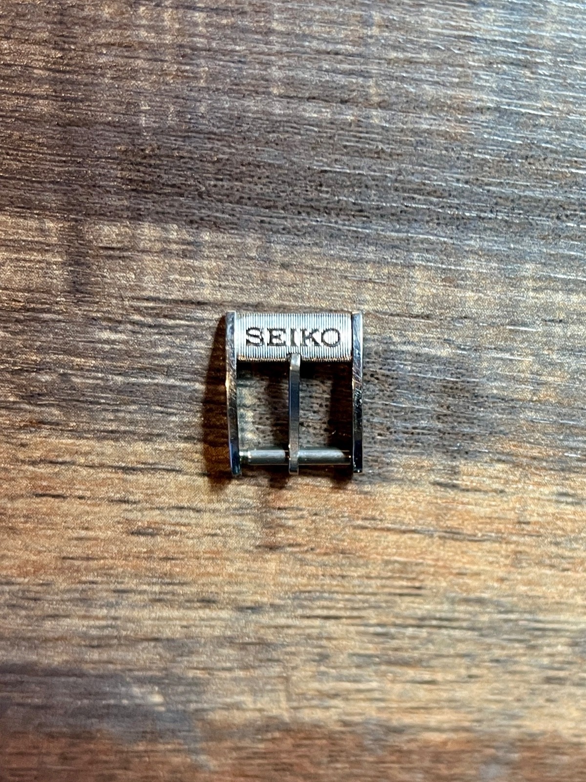Seiko Ladies Womens Watch Buckle 10mm Vintage Band Silver Tone SS Used Japan