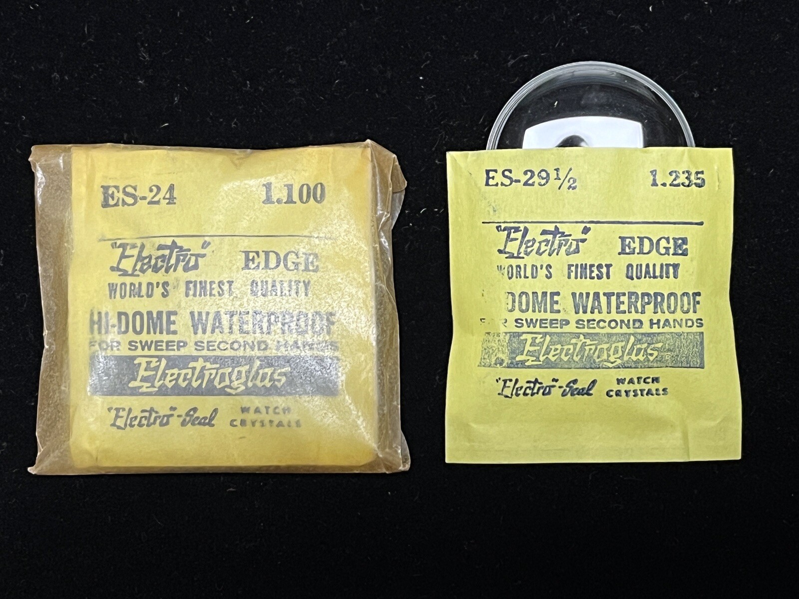 High Dome Watch Crystals-*** 3-pack *** New Old Stock
