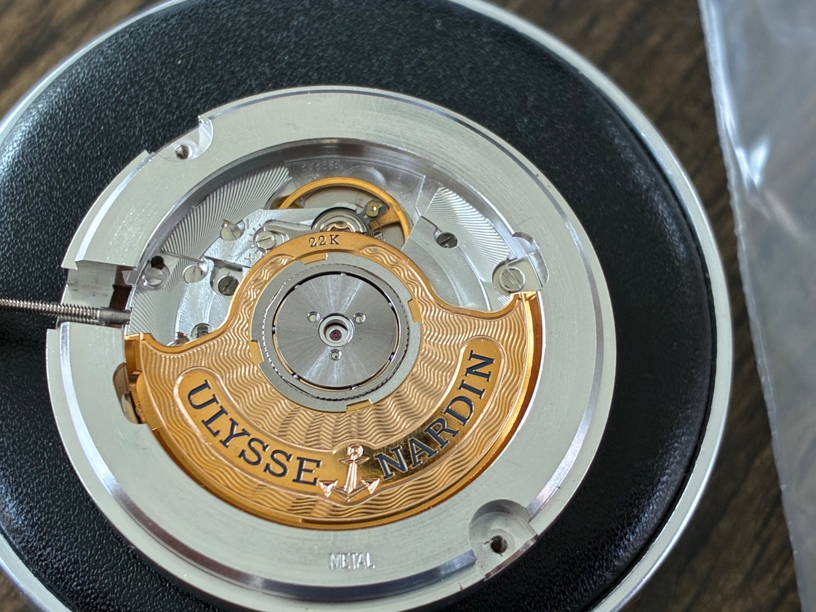 Ulysse Nardin Maxi Marine Chronometer UN-26 Automatic Watch Movement – Rose Gold