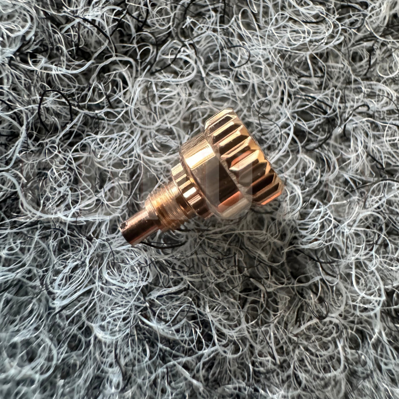 Custom 18k Rose Gold Watch Pusher Button Fits Rolex Daytona 116515 116595RBOW