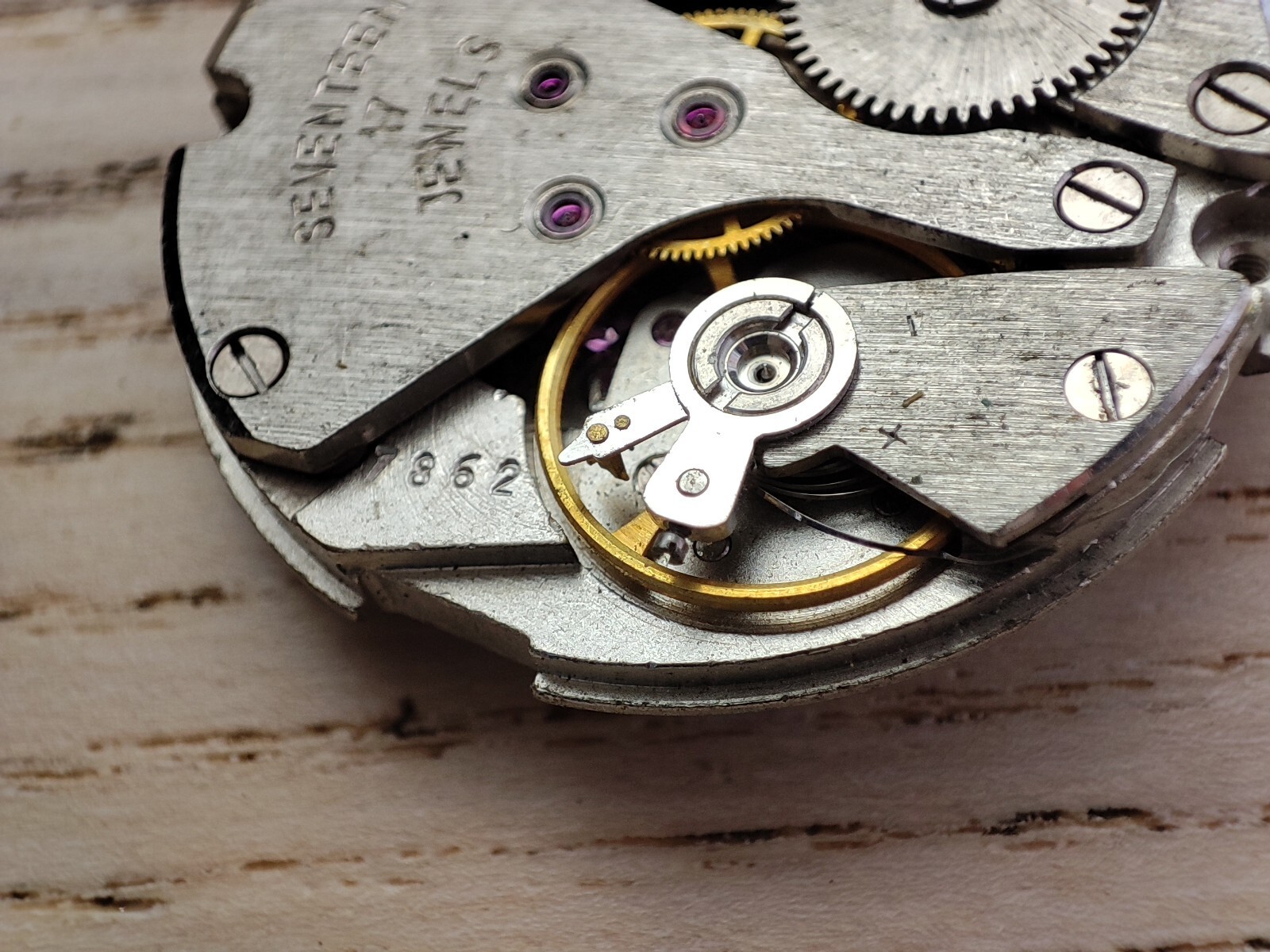 7862 Watch movement – 26.8 mm – for parts and spares
