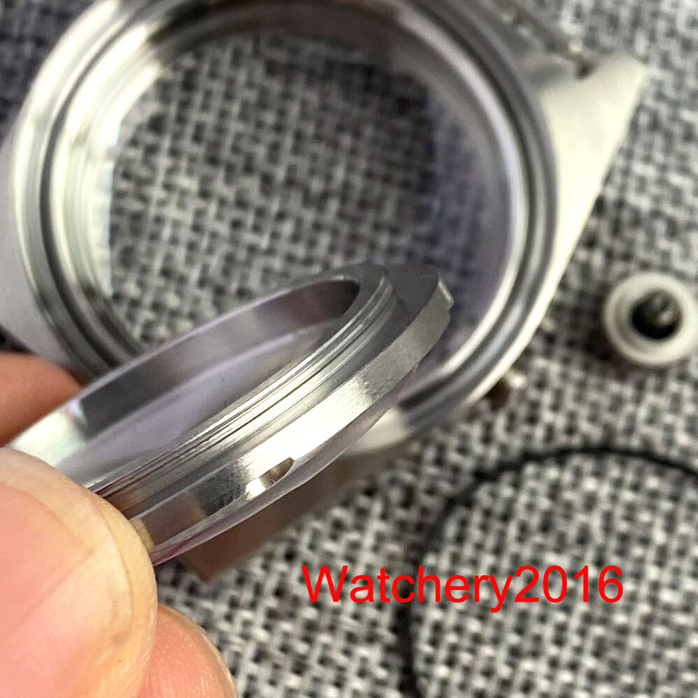 38mm AR Domed Sapphire Glass 200M Waterproof fit NH35 ETA 2824 Diving Watch Case
