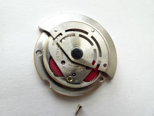 GENUINE Authentic Rolex Rotor bridge 3035 perfect condition completely + screw