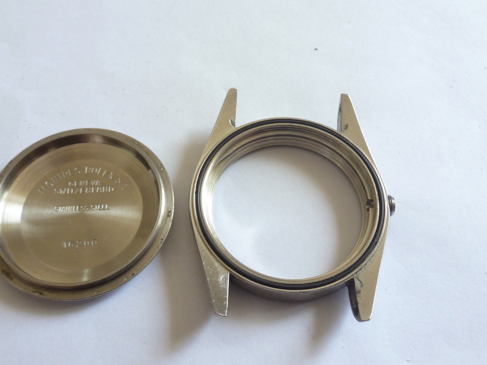 Genuine Rolex date just sapphire E series 36mm without Bezel 16233 vintage