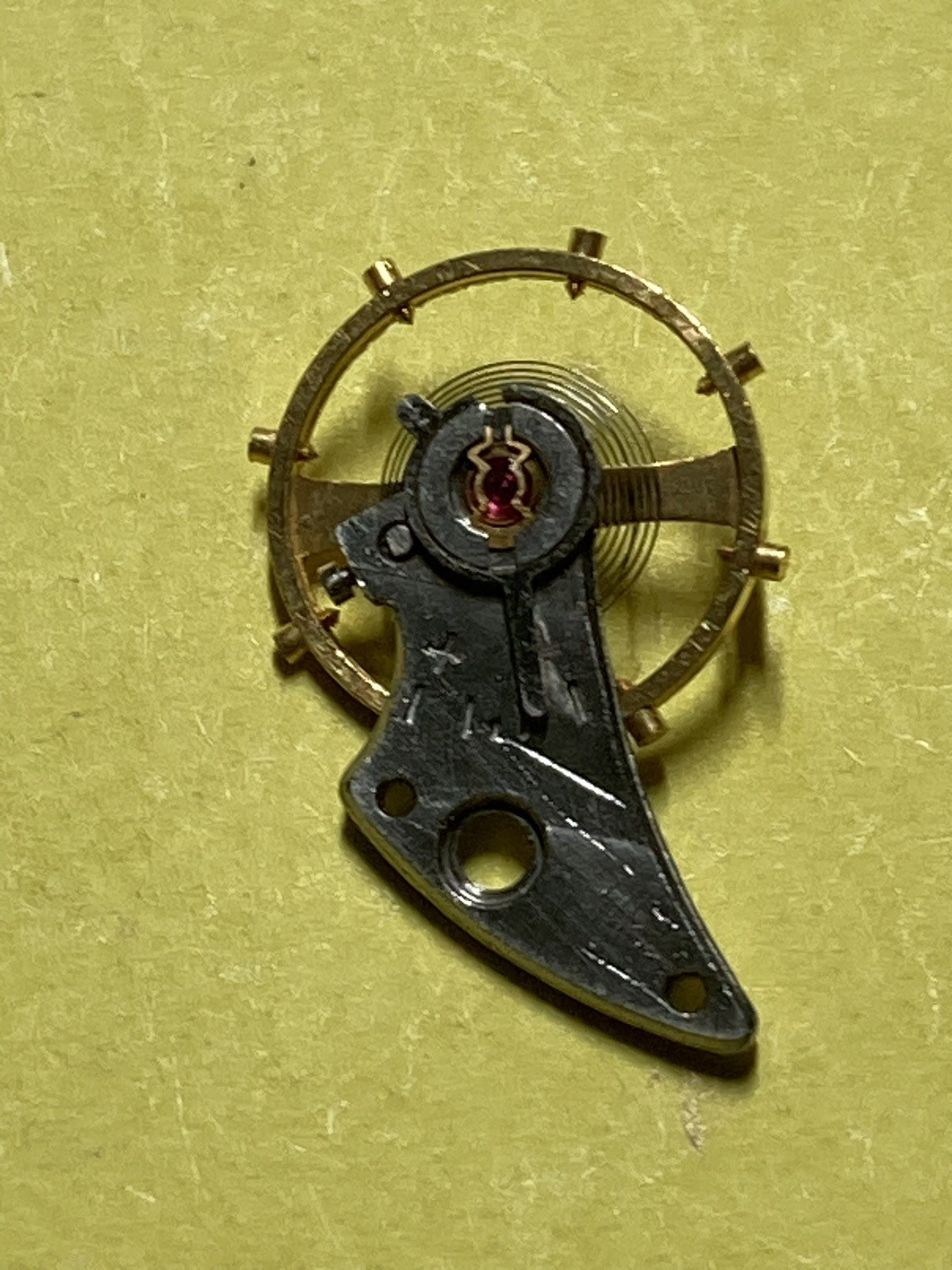 SOVIET WATCH PARTS. RAKETA 2603/ 2605 BALANCE IN BRIDGE
