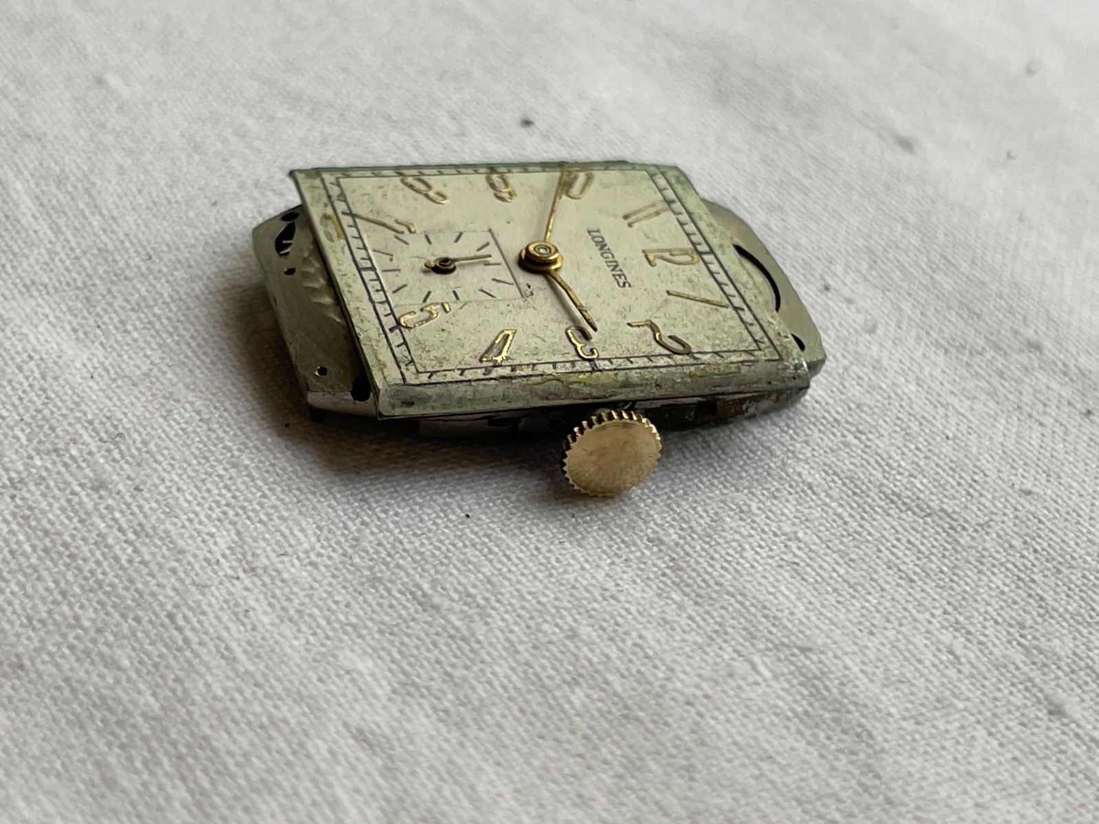 Longines 9L – movement for mens watch RUNS, lot 1806