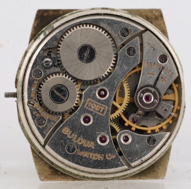 BULOVA cal. 10BT, 17j WRIST WATCH MOVEMENT, FOR REPAIR (M11)