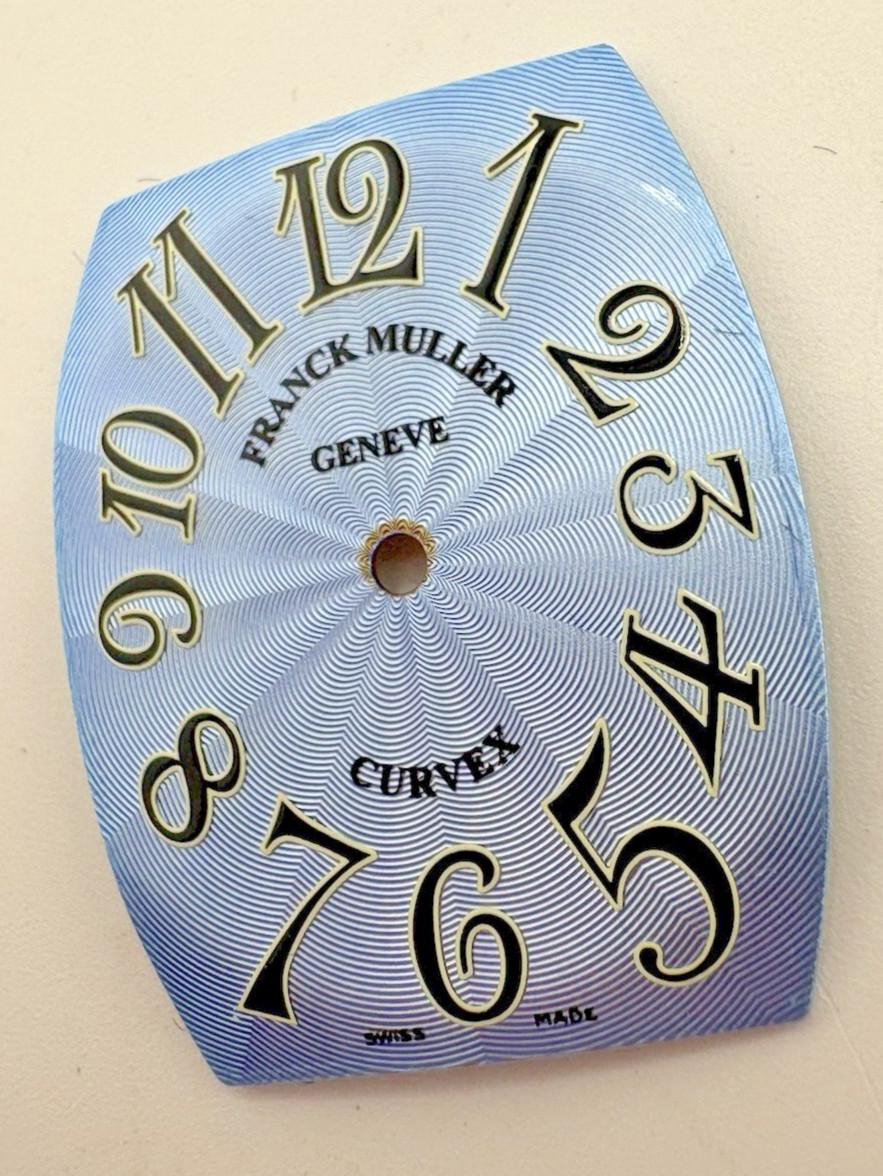 Franck Muller Cintree Curvex 1752QZ Light Blue Dial