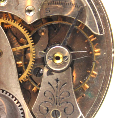 1908 ELGIN POCKET WATCH MOVEMENT 12934878 GRADE: 356 14s 7j (KJ)